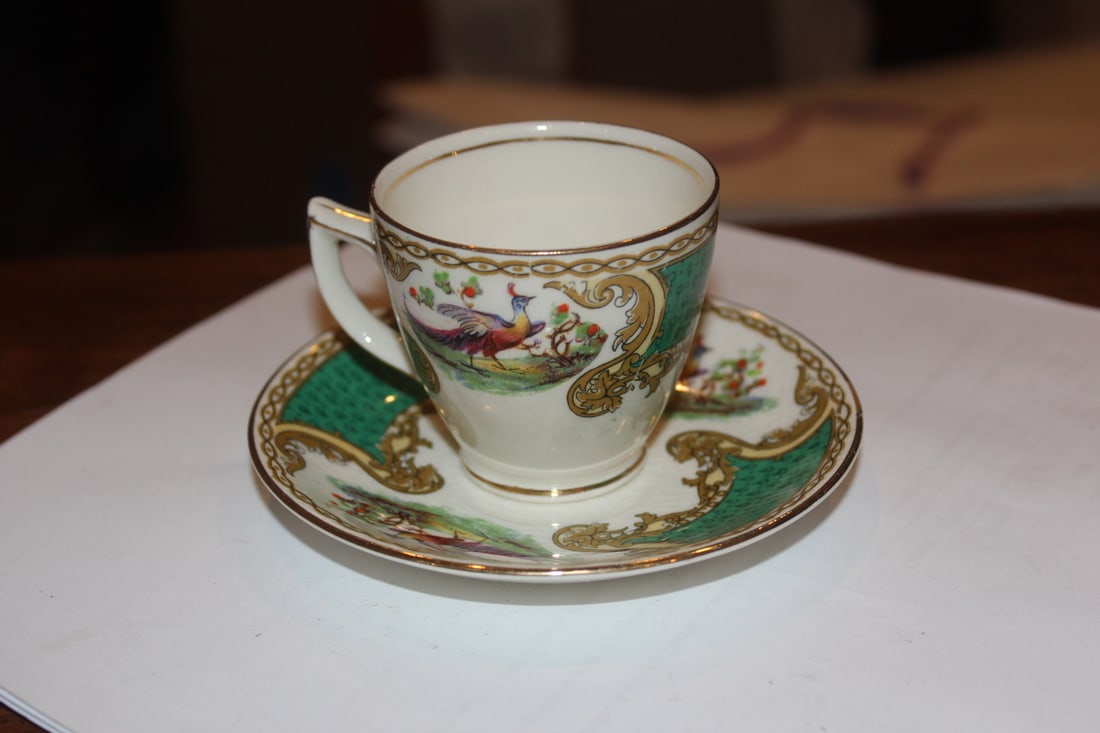 Staffordshire, England Cup and Saucer (1 of 7)
