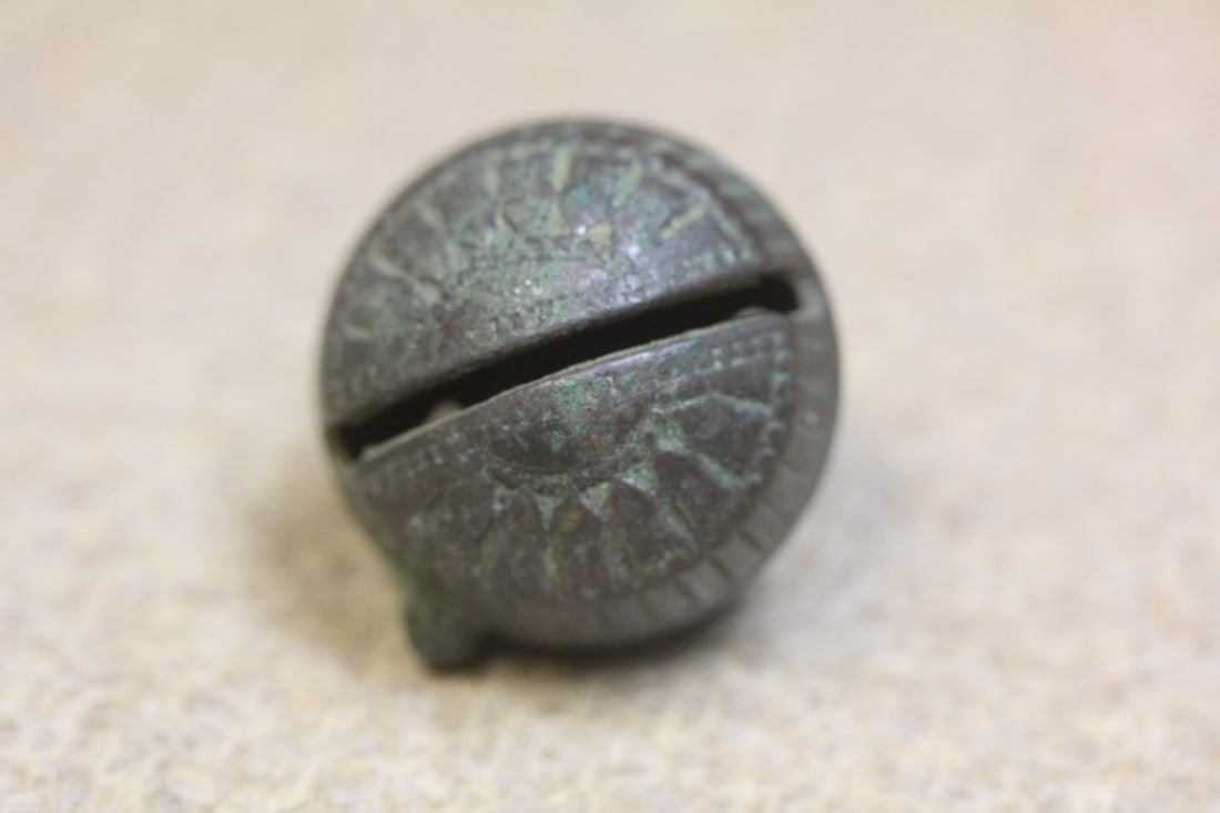 A Piece of Antique Slate Bell: 19th century - antique - possibly Civil war era