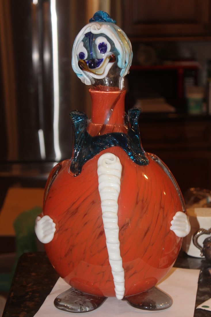 Art Glass Clown (1 of 9)