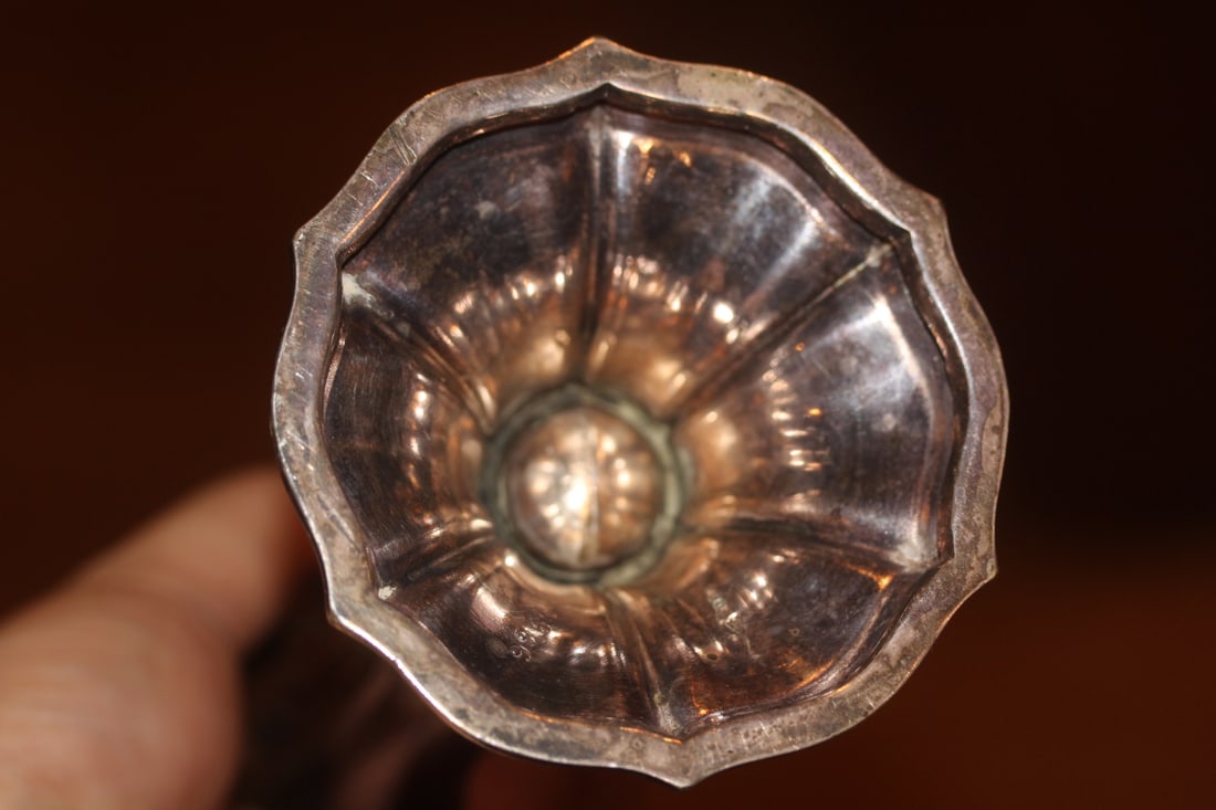 Silverplate Vase - 5