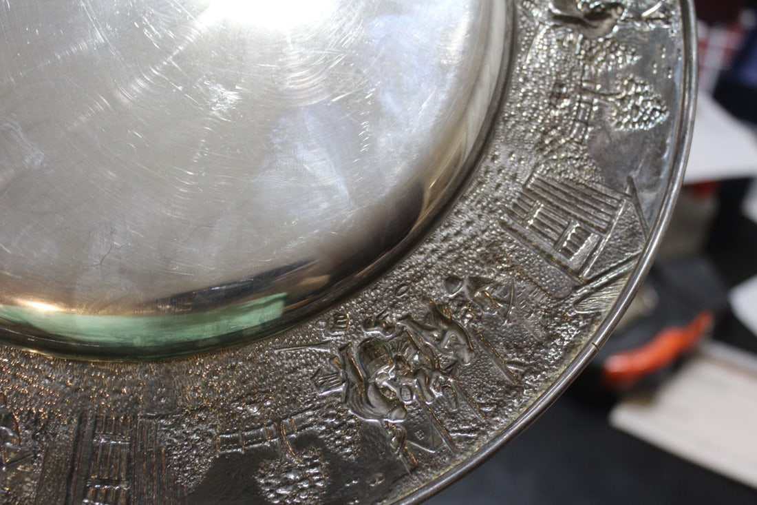 Silverplate Tray - 9