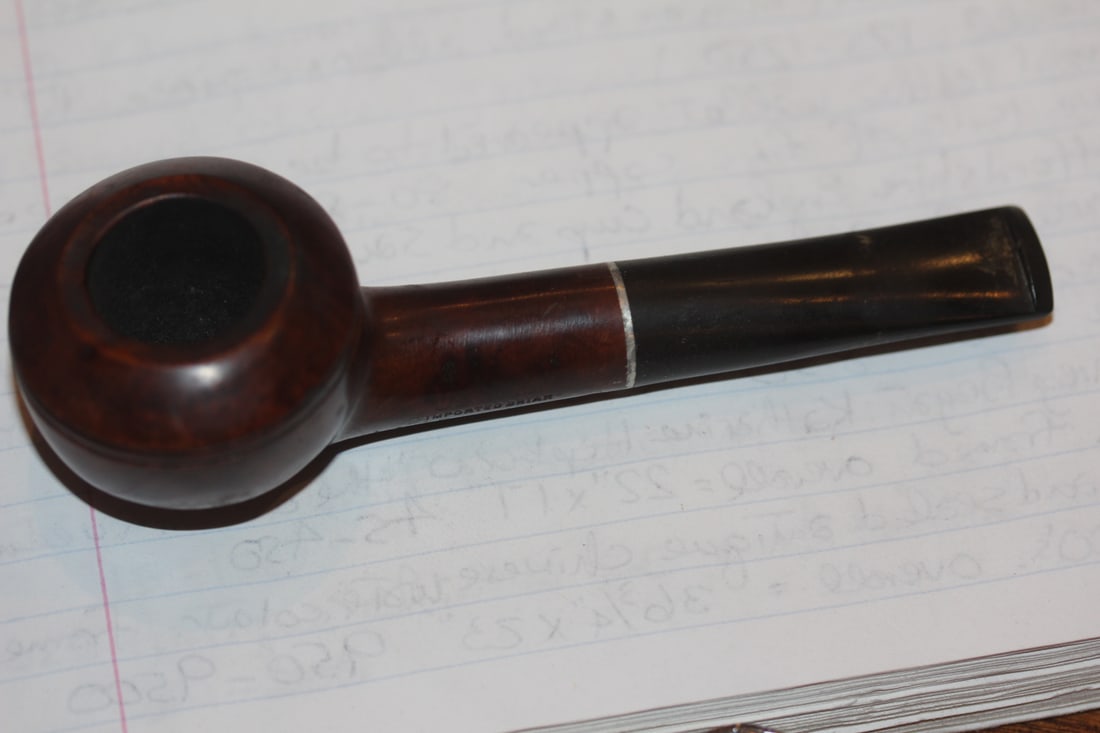 Signed, Imported Briar Pipe: as shown on photos