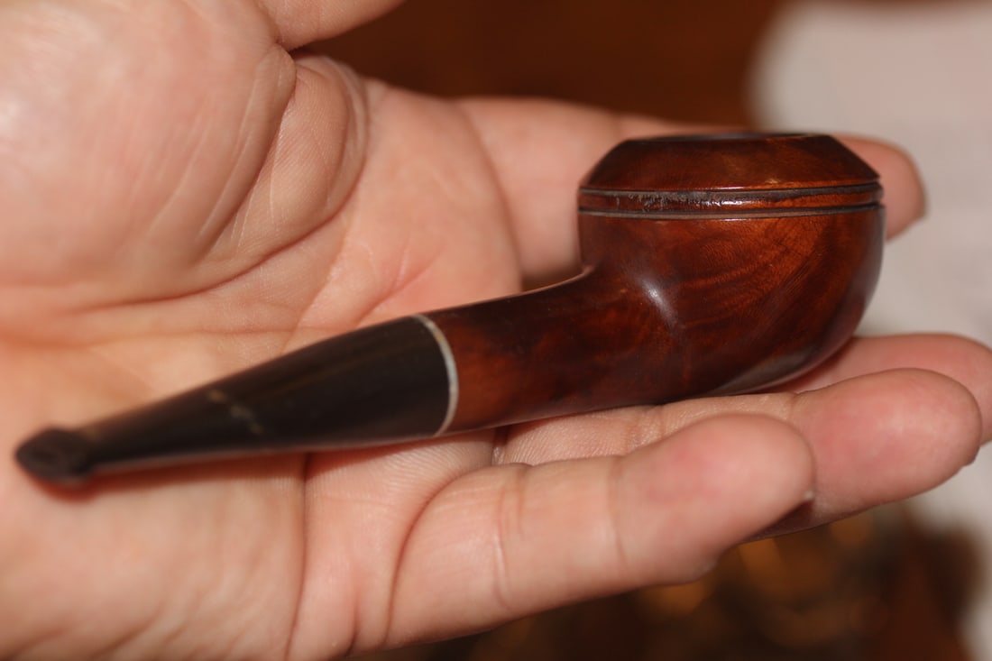 Signed, Imported Briar Pipe - 5