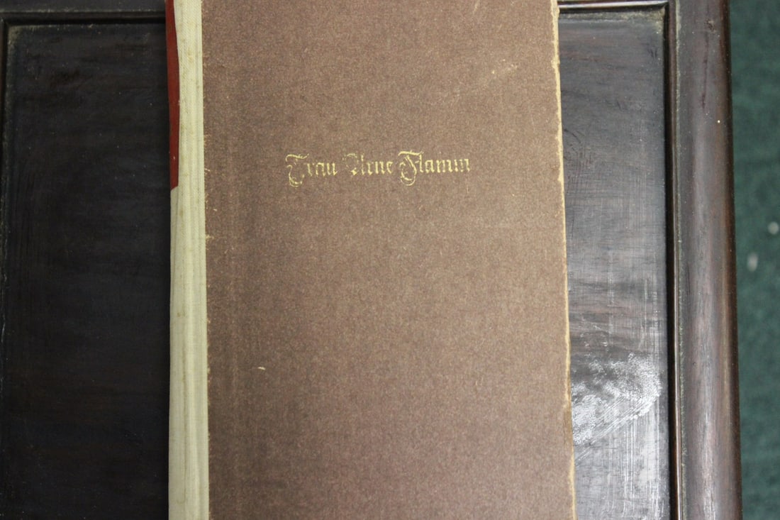 A Hardcover German Book: as shown on photos