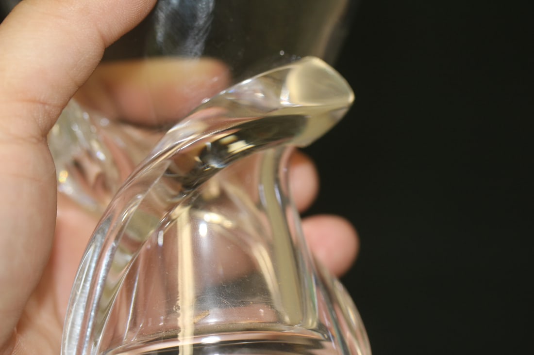 Signed Steuben Crystal Vase - 2