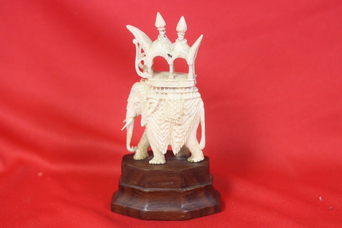 A Carved Elephant Figure (1 of 9)