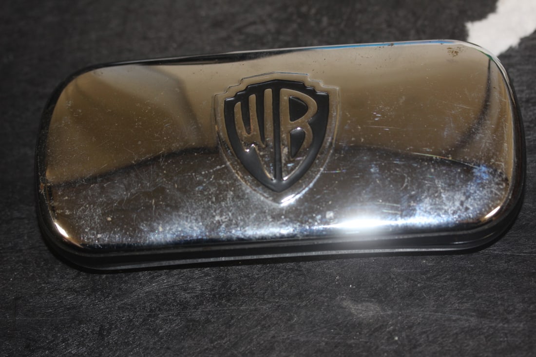 Warner Brothers Hard Eyeglass Case: 6 1/8" across