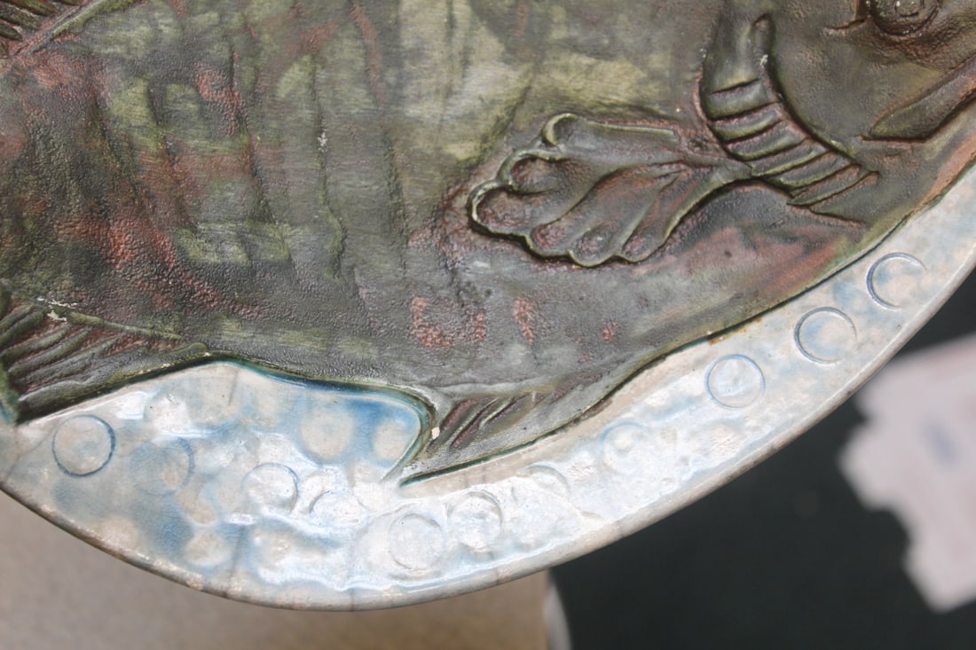 Ceramic fish plate - 5
