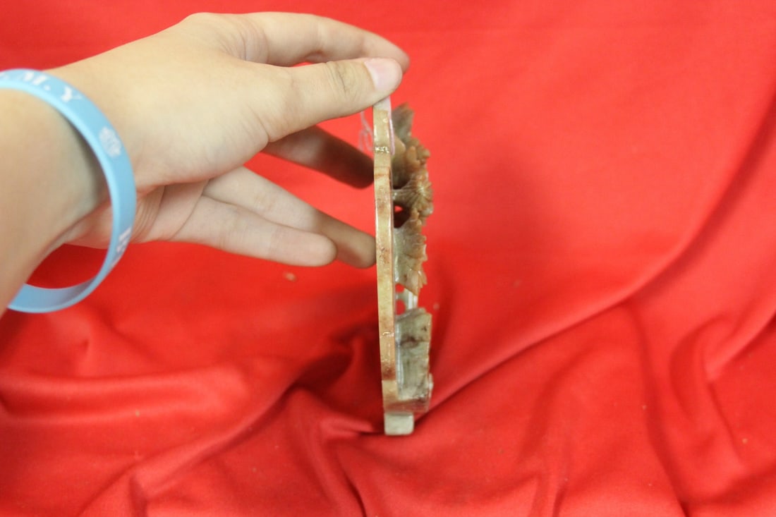 A Soapstone Plaque - 2