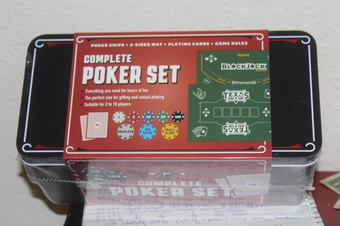 Complete Poker Set: still sealed