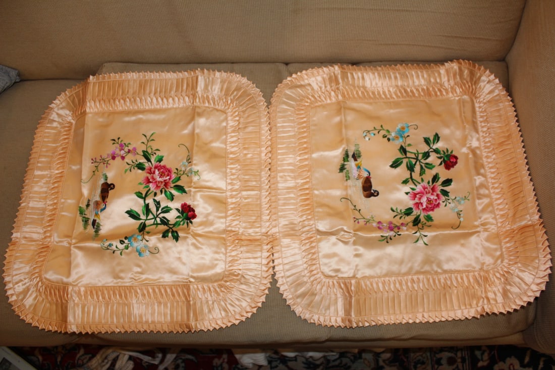 Chinese Silk: 19" square