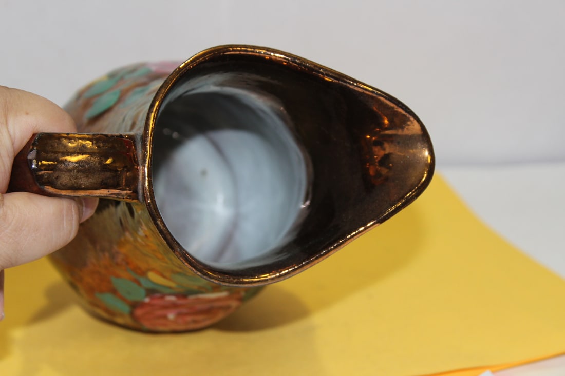 A Lusterware Pitcher - 5