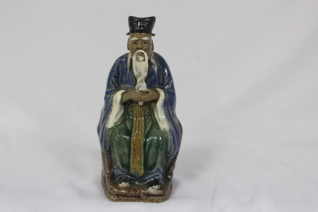 Vintage Mud Man: marked China - 4 1/4" tall