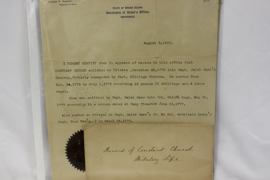 A Signed Charles P. Bennett Article - 2