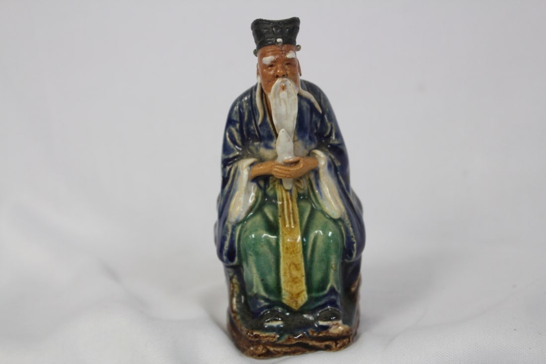 A Vintage Mud Man: Marked China - 4 3/8" tall