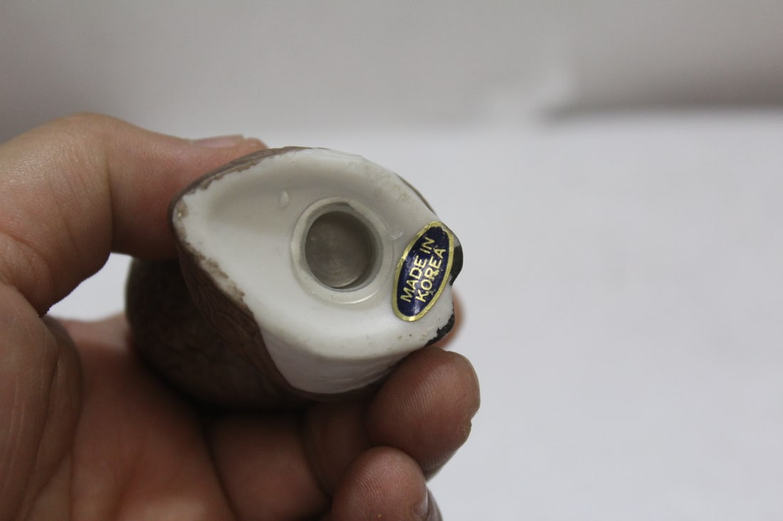 A Single Ceramic Owl Shaker - 5