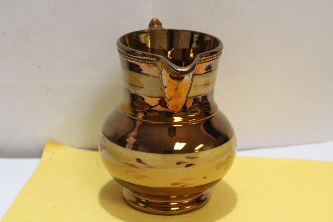 A Ceramic Lusterware Pitcher - 2