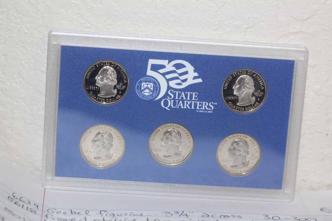 1999 50 State Quarters Proof Set (1 of 2)