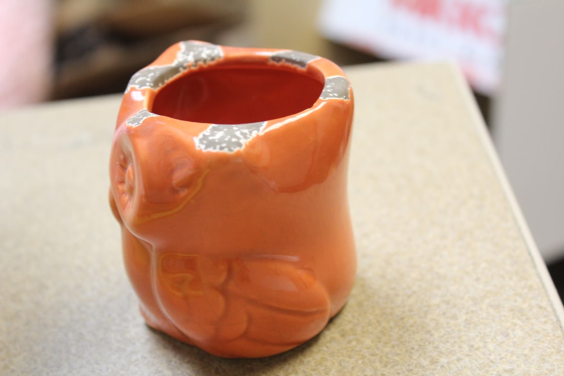 Ceramic Owl Cup - 3