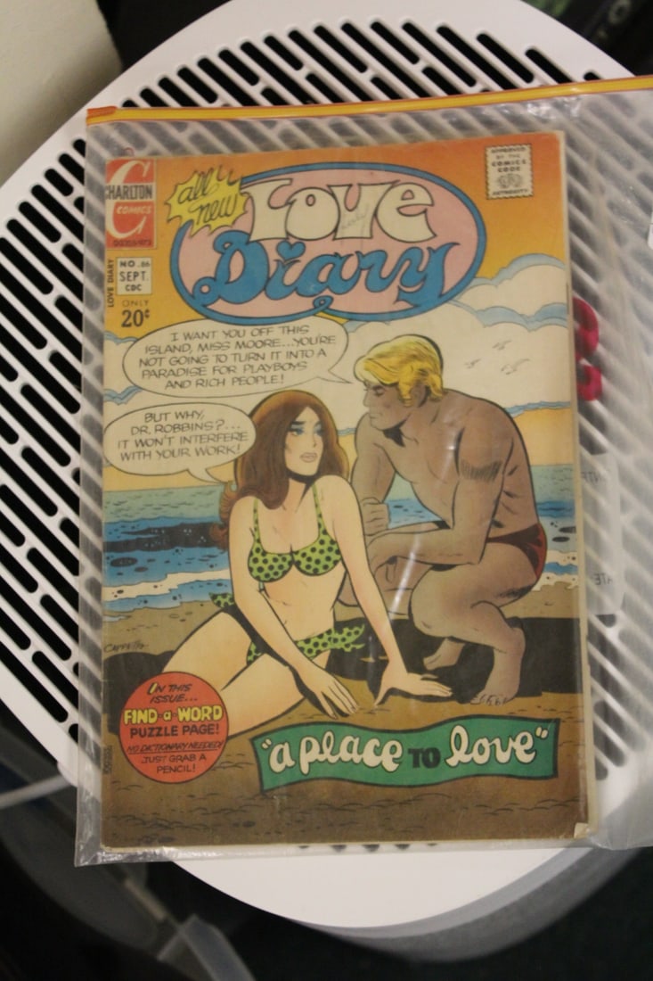 Love Diary Comics: lot of two sealed in bag