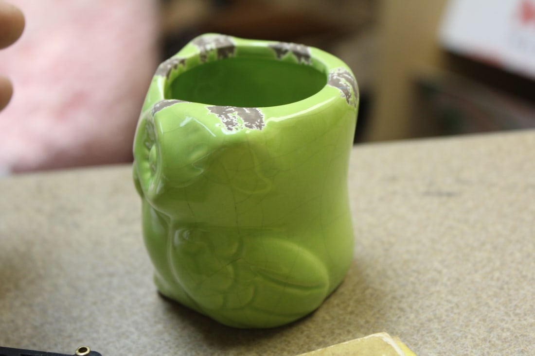 Ceramic Owl Cup - 2