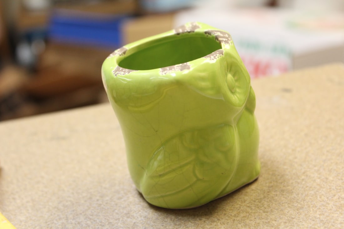 Ceramic Owl Cup - 4