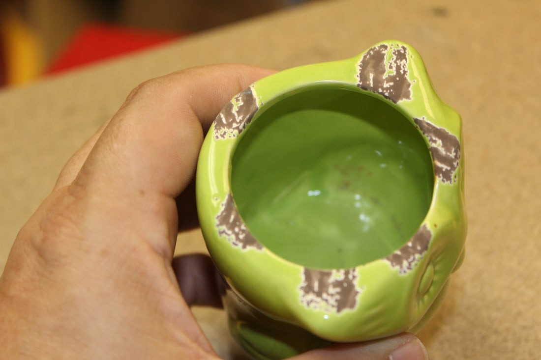 Ceramic Owl Cup - 6
