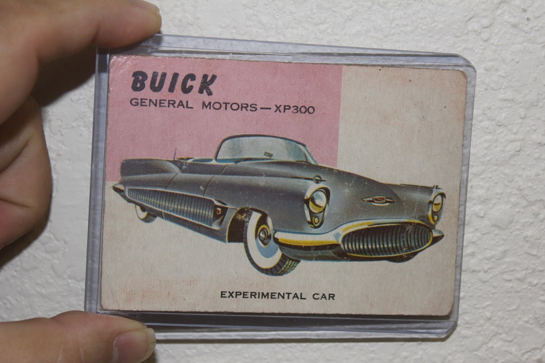1950's Topps Sports Car Card Buick: as shown