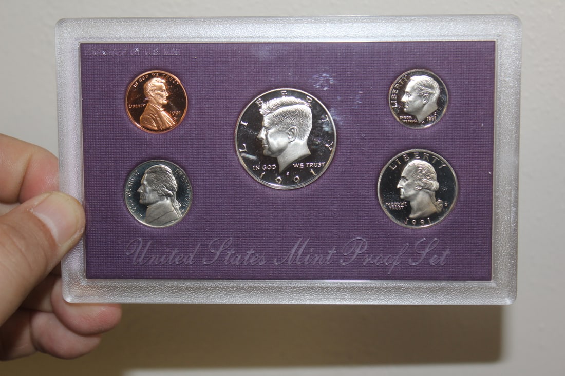 1991 US Mint Proof Set (1 of 5)