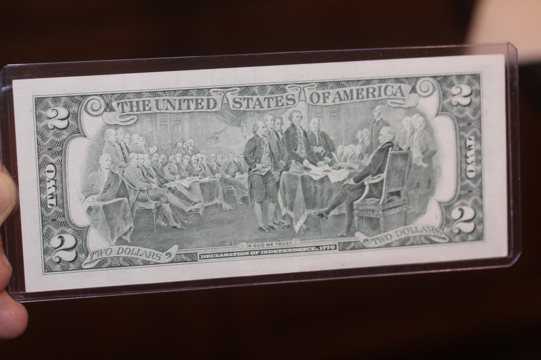 1995 Bicentennial $2.00 Note - 2