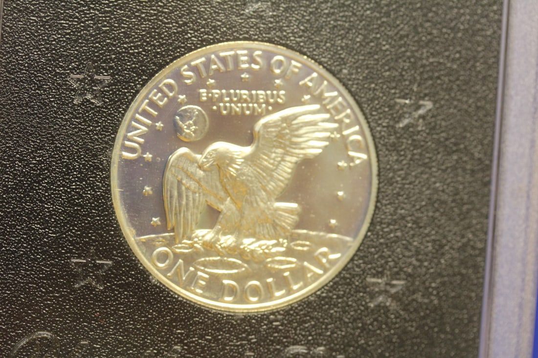 A 1973 Proof Ike Dollar - 3