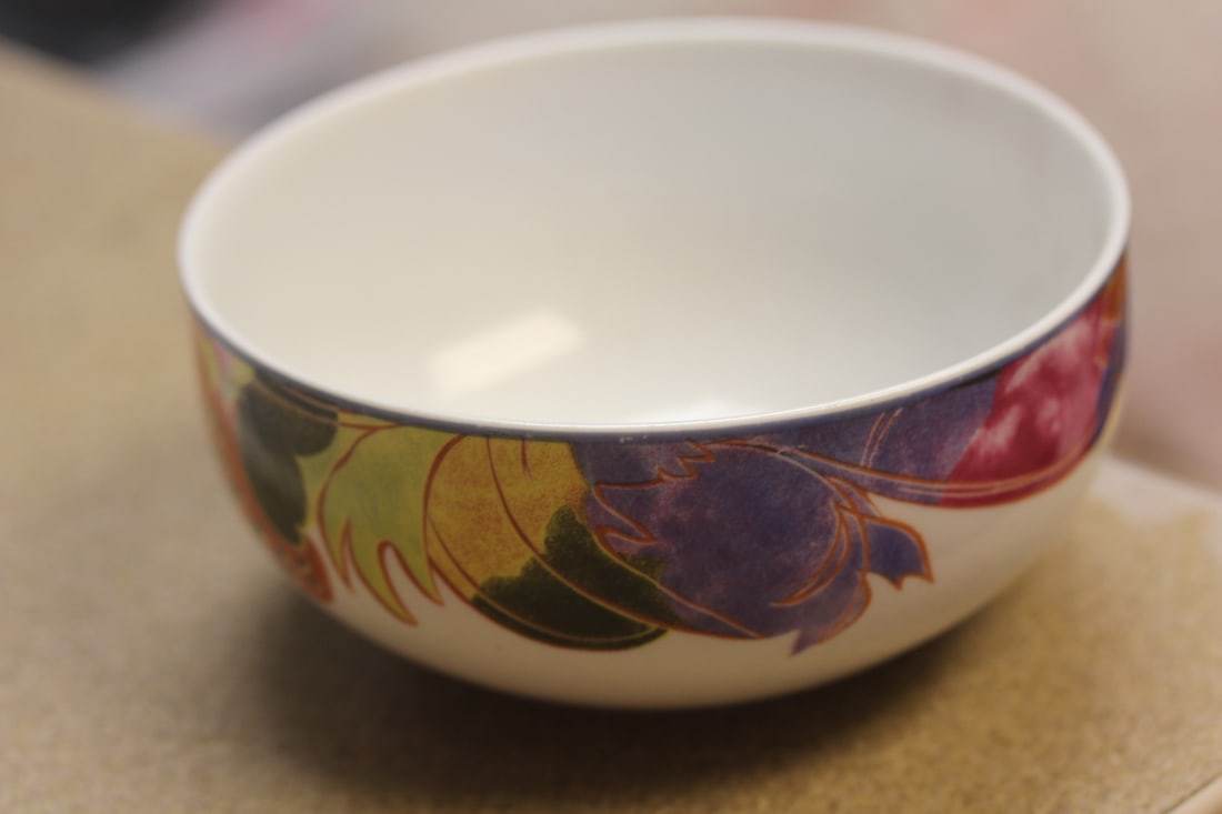 Portugal Block Spal Bowl: 5" in diameter