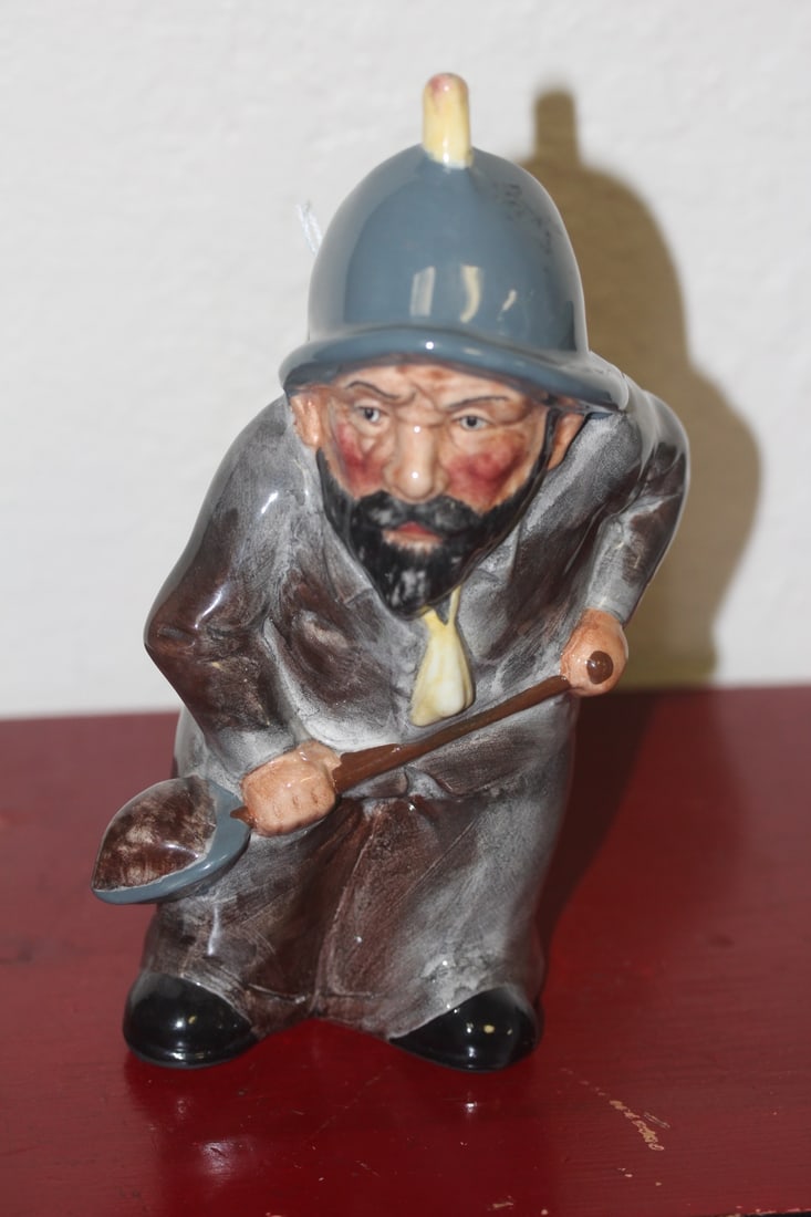 Staffordshire Character Mug: 7 3/4" tall