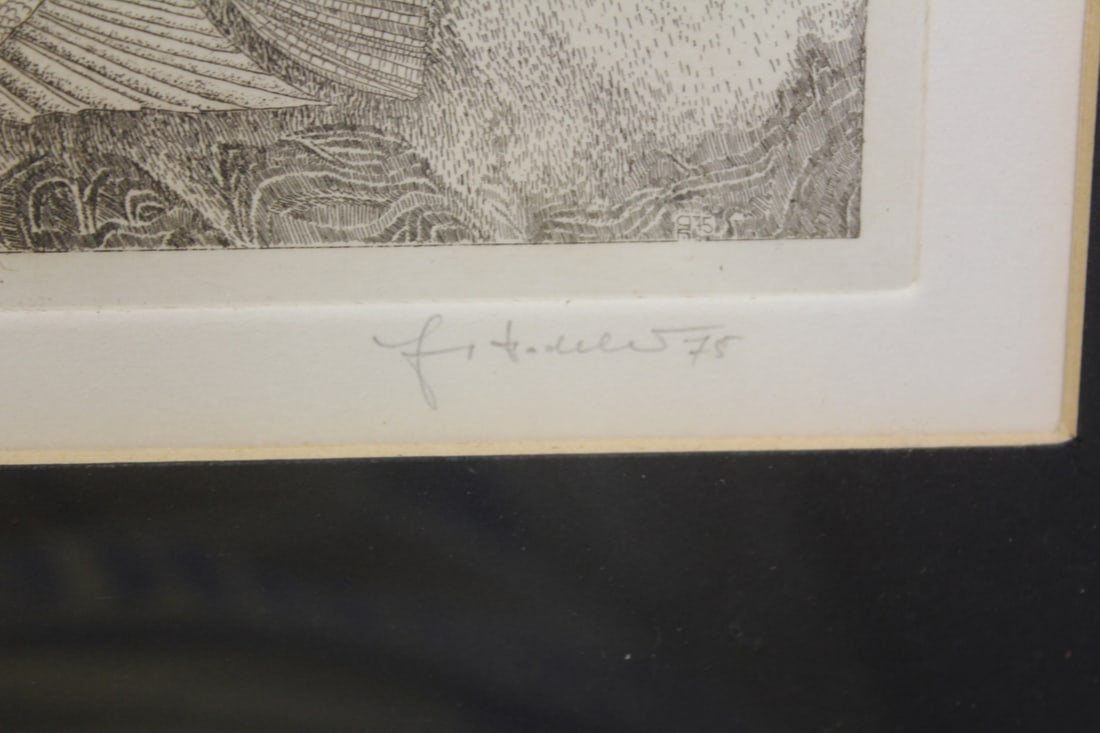 Surreal Nude Lithograph - 6