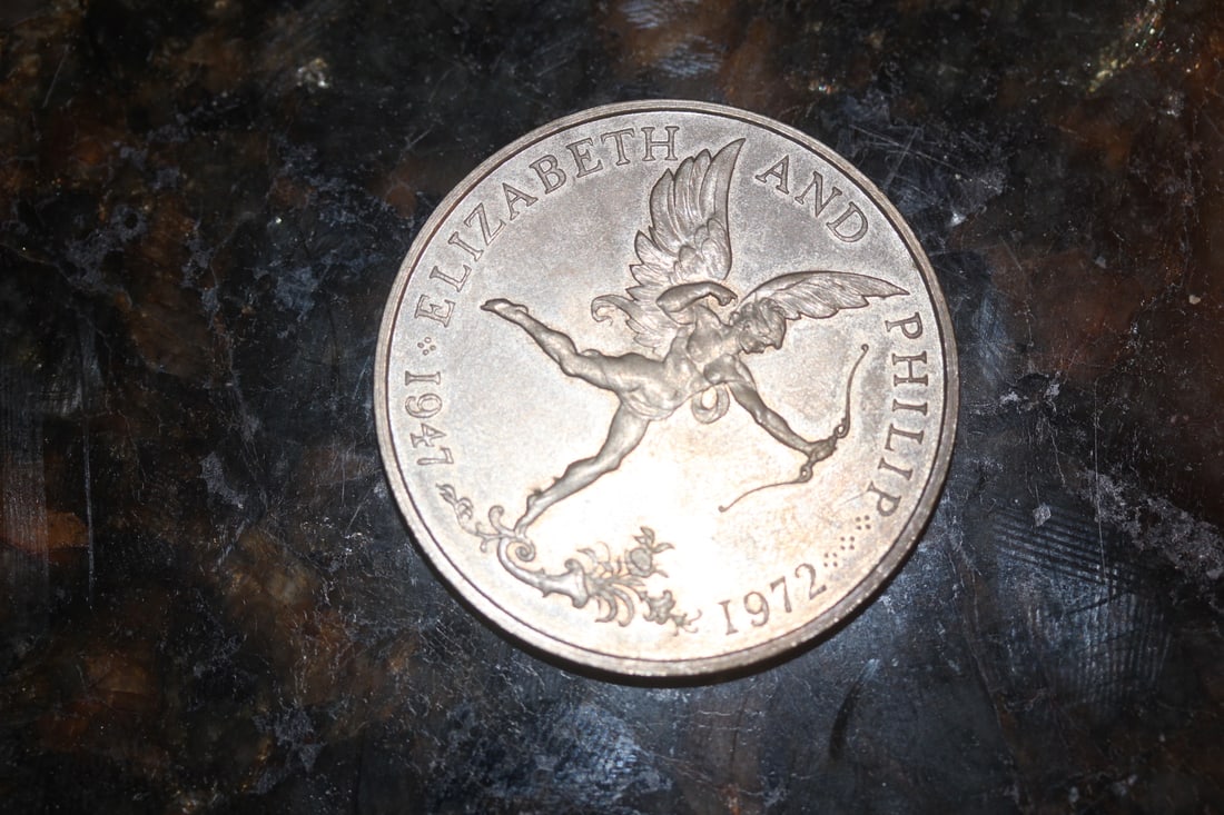 Great Britain 1972 25 pences Coin (1 of 2)