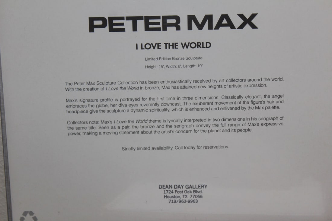 Signed Peter Max Print - 4