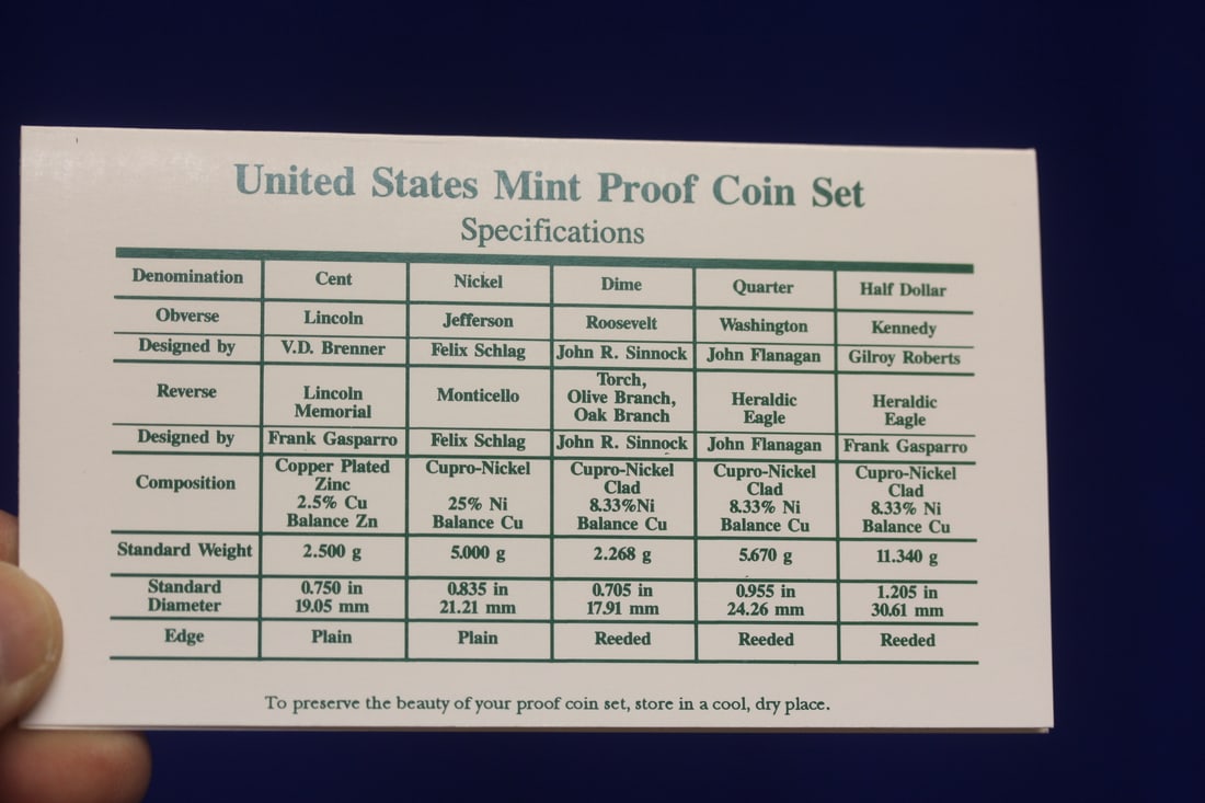 A 1994 US Mint Proof Set - 3