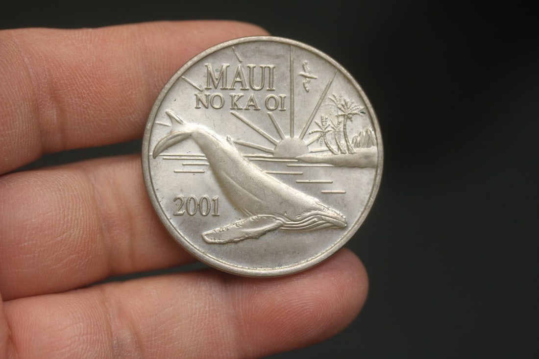 2001 Maui Trade Dollar: as shown