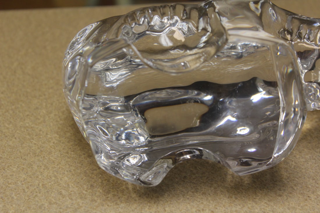 Signed Orrefors Bear - 5