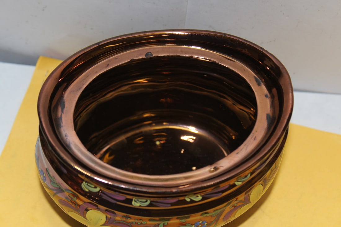 A Ceramic Lusterware Sugar Bowl - 6