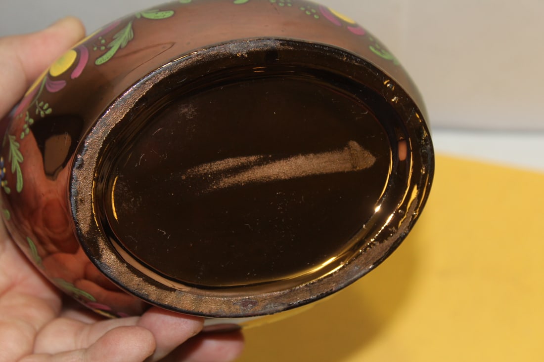 A Ceramic Lusterware Sugar Bowl - 9