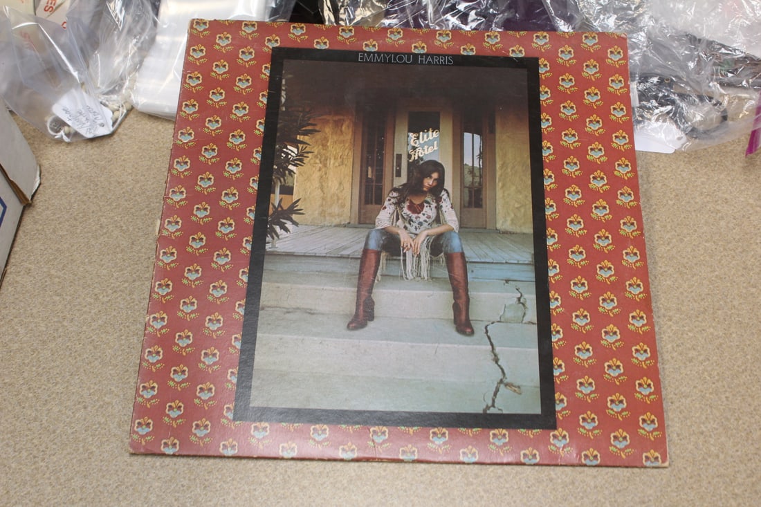 Emmylou Harvis LP: as shown