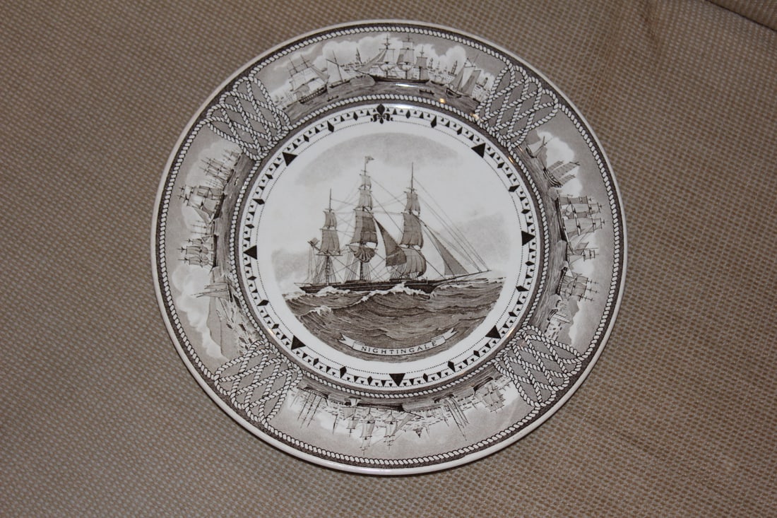 Wedgwood Clipper Chip Plate (1 of 5)