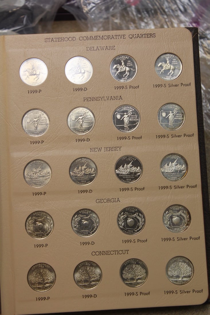 Partial Set Washington Quarters - 2