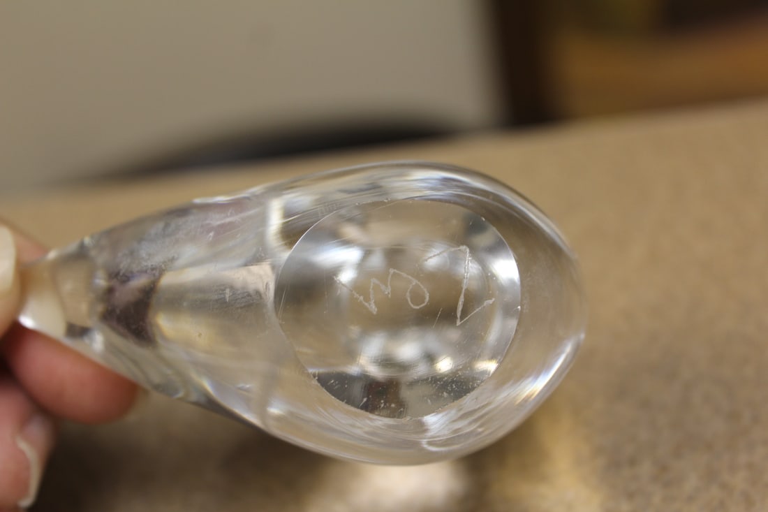 Signed Crystal Duck - 5