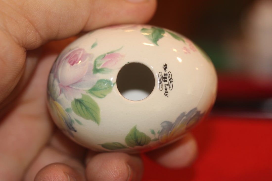 The Egg Lady Ceramic Egg - 4