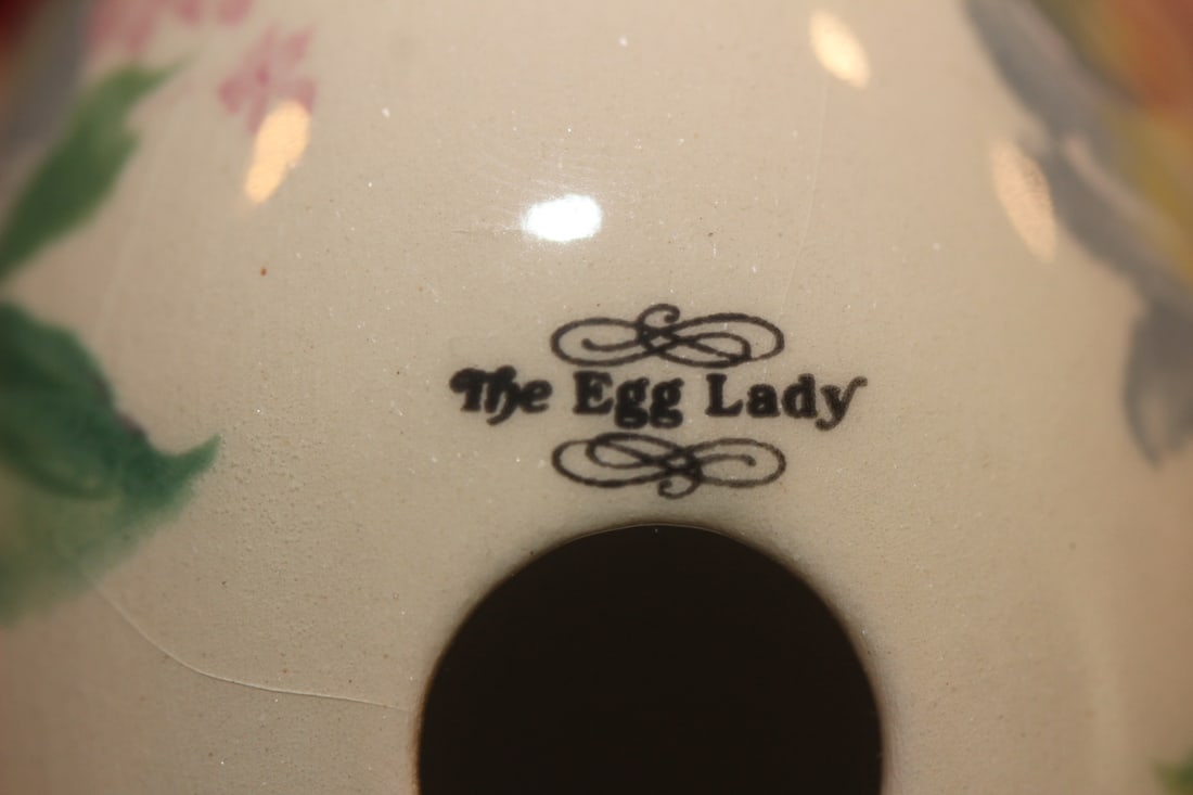 The Egg Lady Ceramic Egg - 5