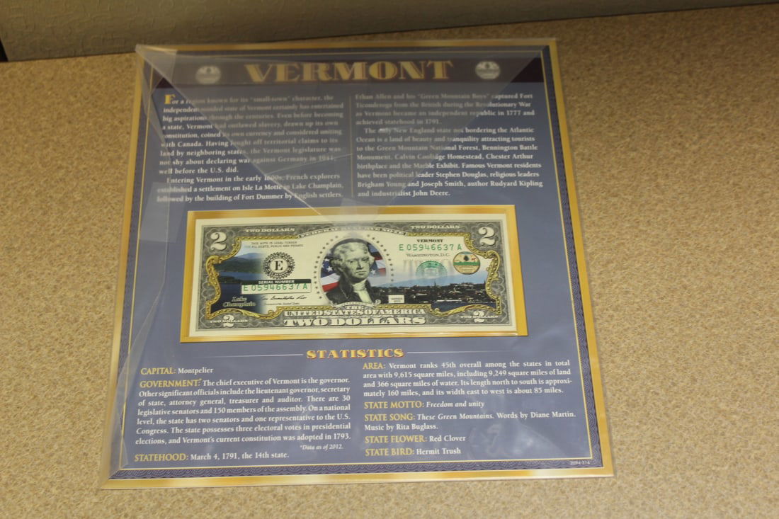 Lot of 2 $2.00 Note: with write-ups