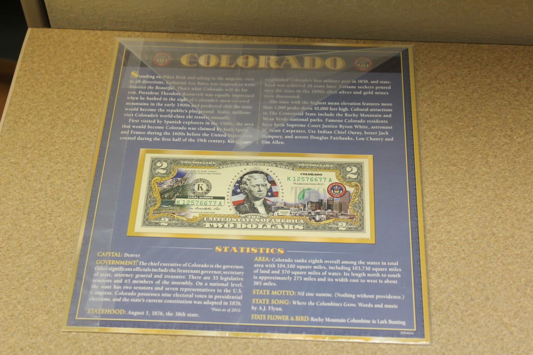 Lot of 2 $2.00 Note: with write-ups