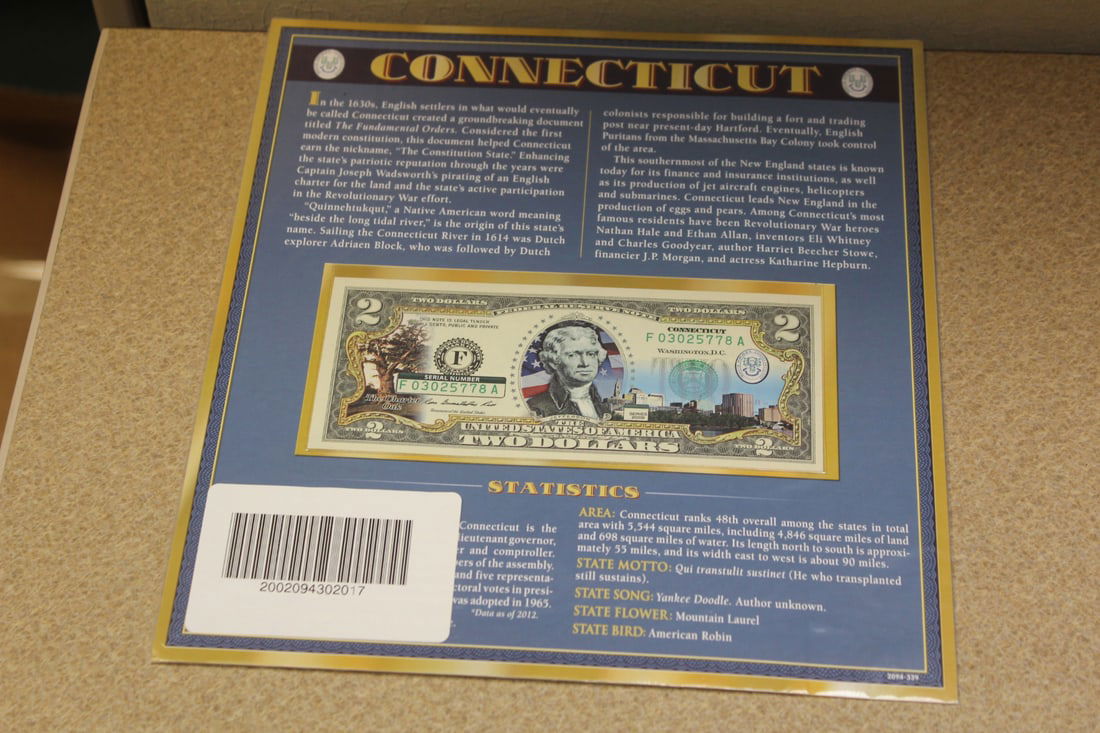 Lot of 2 $2.00 Note: with write-ups